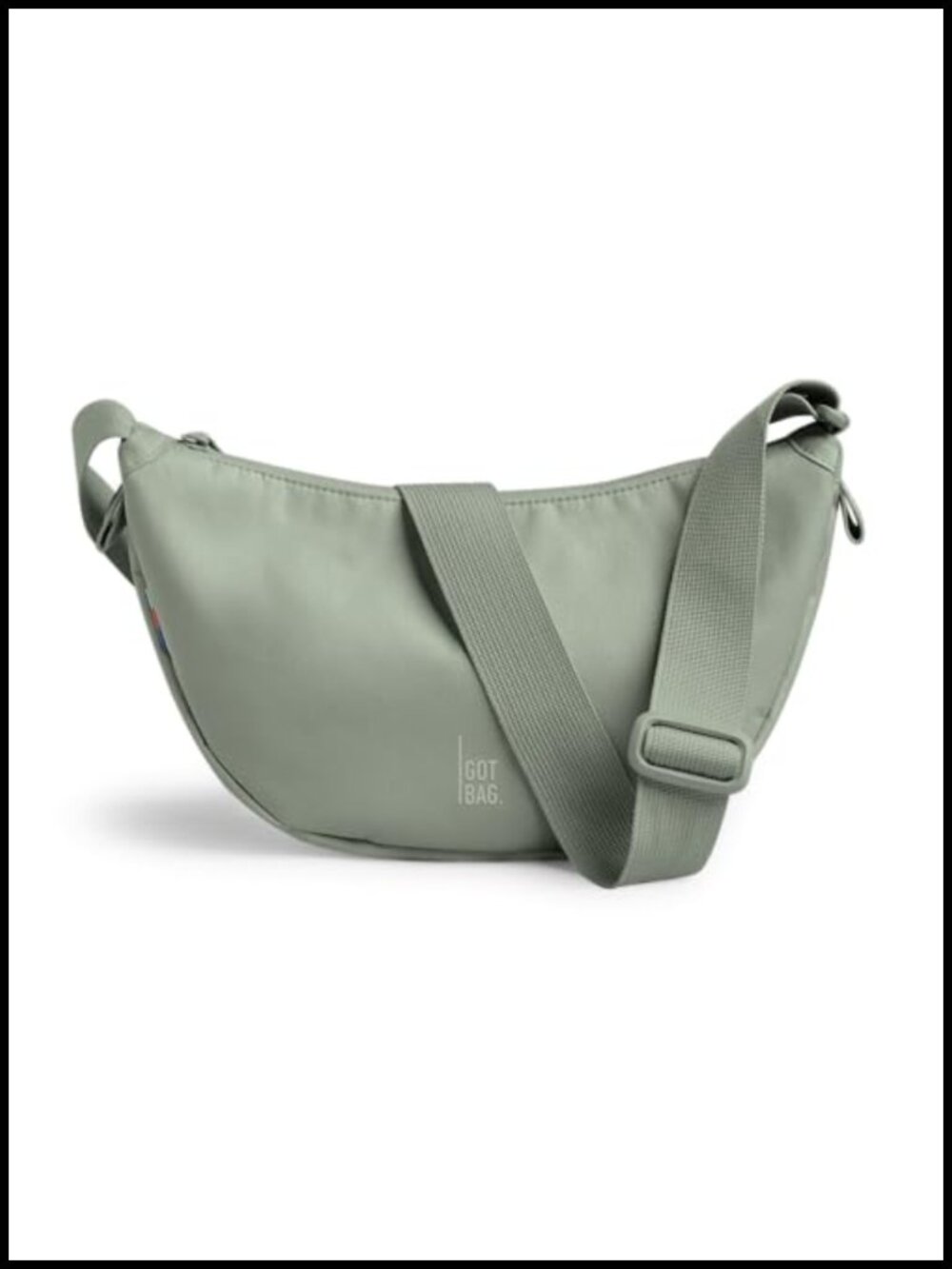 Water-Resistant Crescent Crossbody Shoulder Bag Adjustable Strap